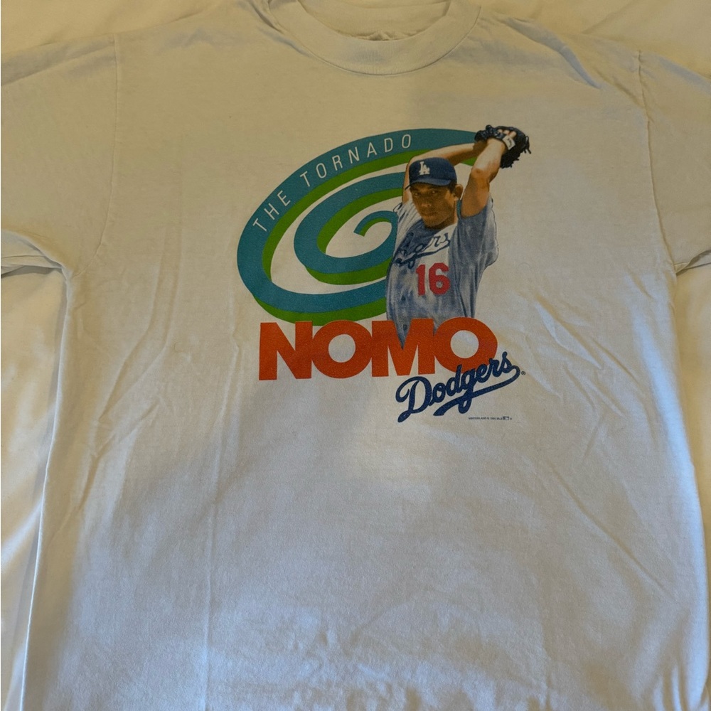 Vintage 1995 Nomo Dodgers T-shirt